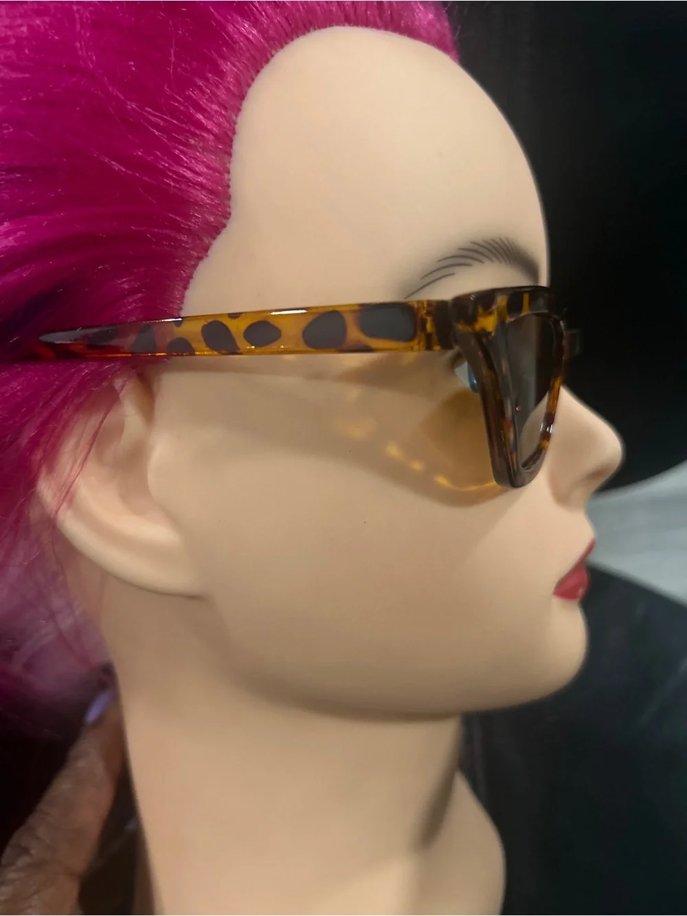 Tortoiseshell Cat Eye Sunglasses - Brown Lenses